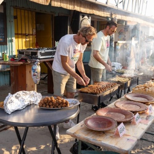 bedrijfsuitje barbeque senang hoek van holland